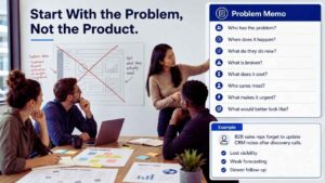 Start With the Problem, Not the Product