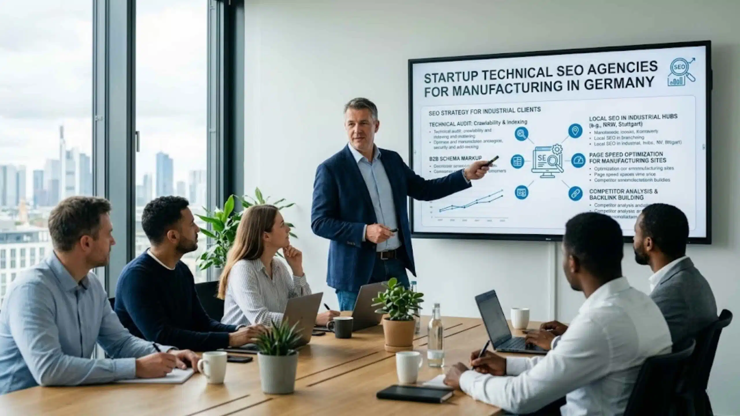 Startup Technical SEO Agencies for Manufacturing in Germany