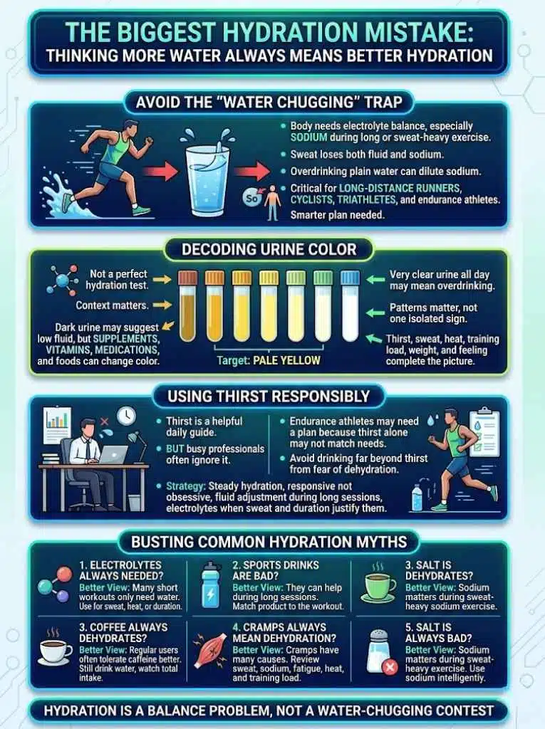 The Biggest Hydration Mistake: Thinking More Water Always Means Better Hydration