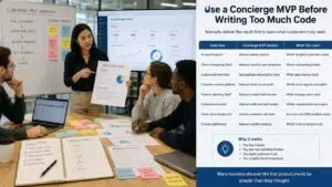 Use a Concierge MVP Before Writing Too Much Code