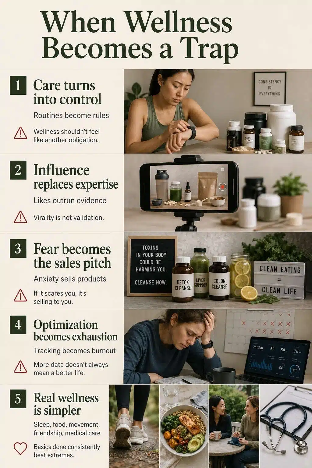 Wellness Industry Cult when it becomes a trap