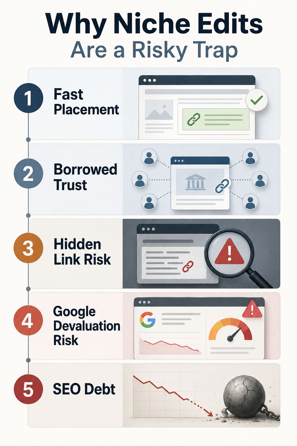 Why Niche Edits Are a Risky Trap