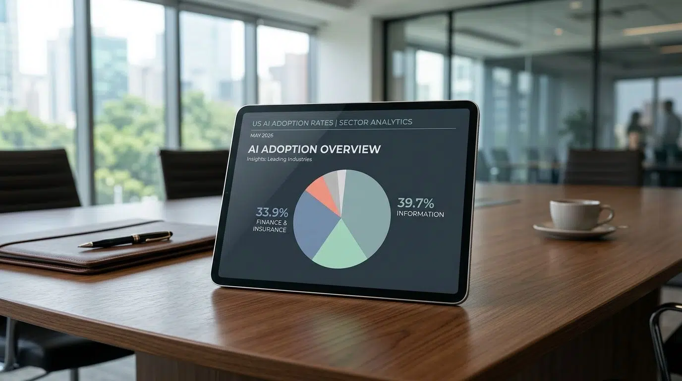 ai adoption rates finance information