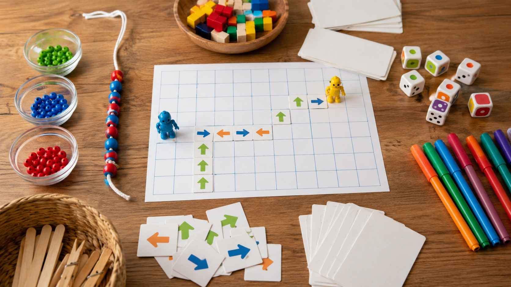 coding activities props
