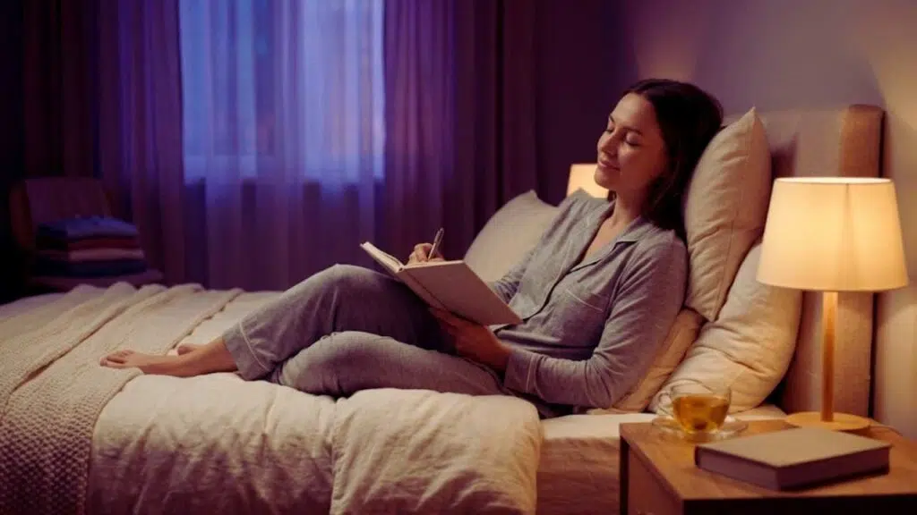 evening habits improve sleep