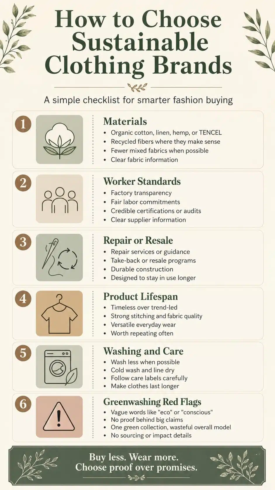 how to choose sustainable clothing brands reviewed