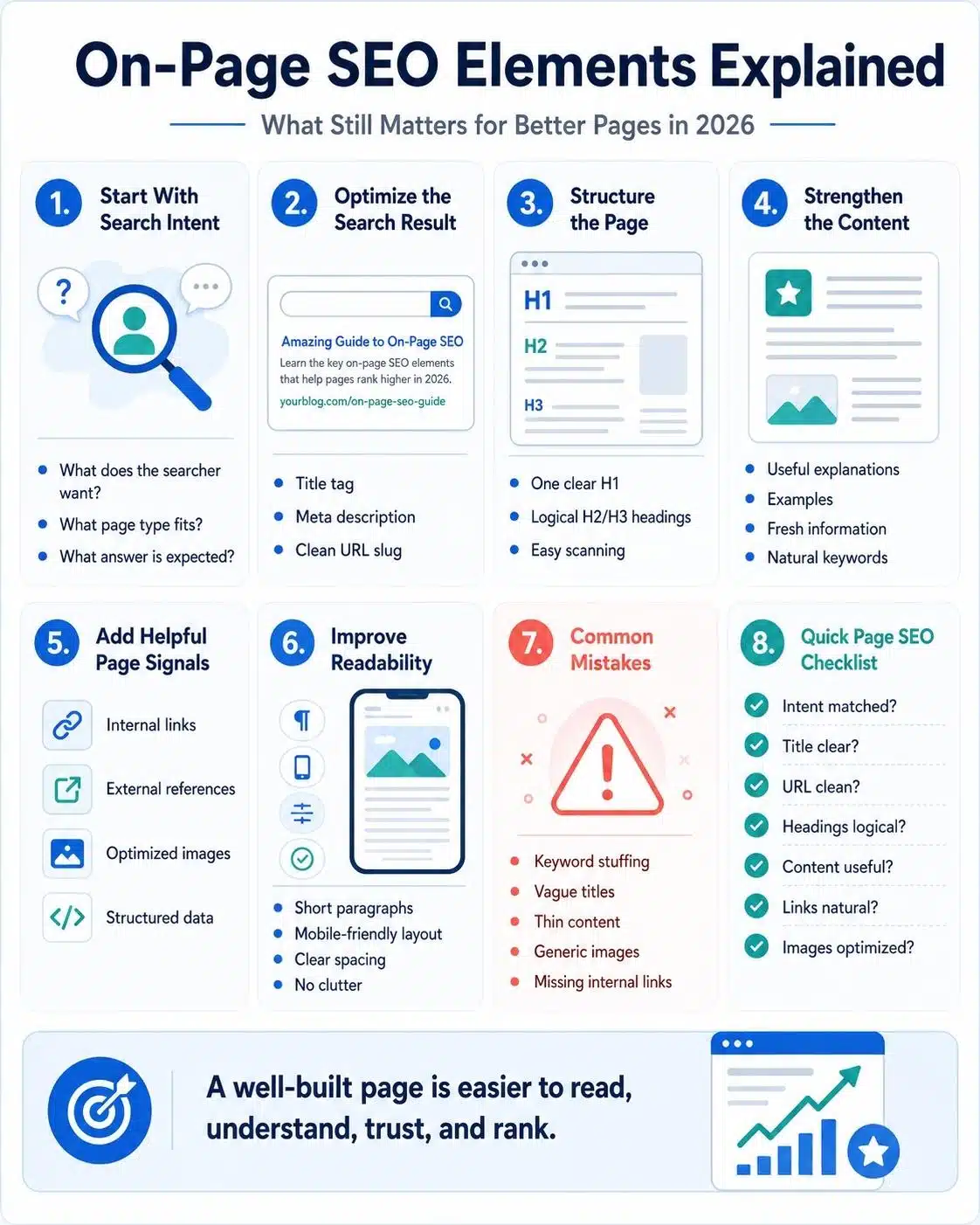 on-page seo elements explained
