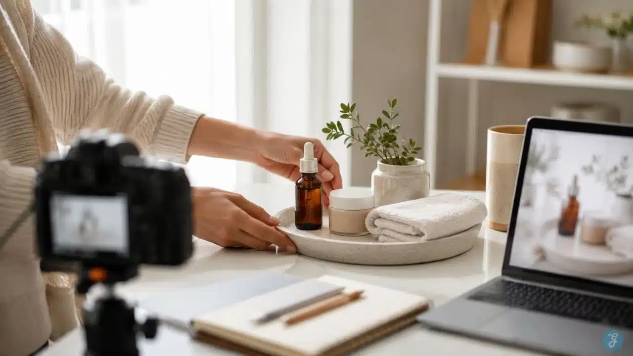 realistic product showcasing methods