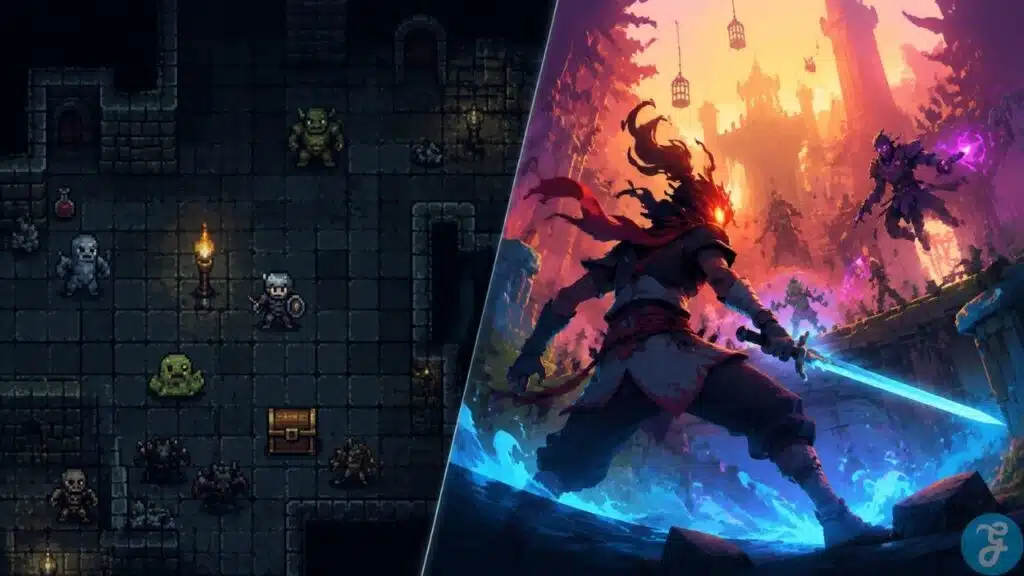Roguelikes vs Roguelites