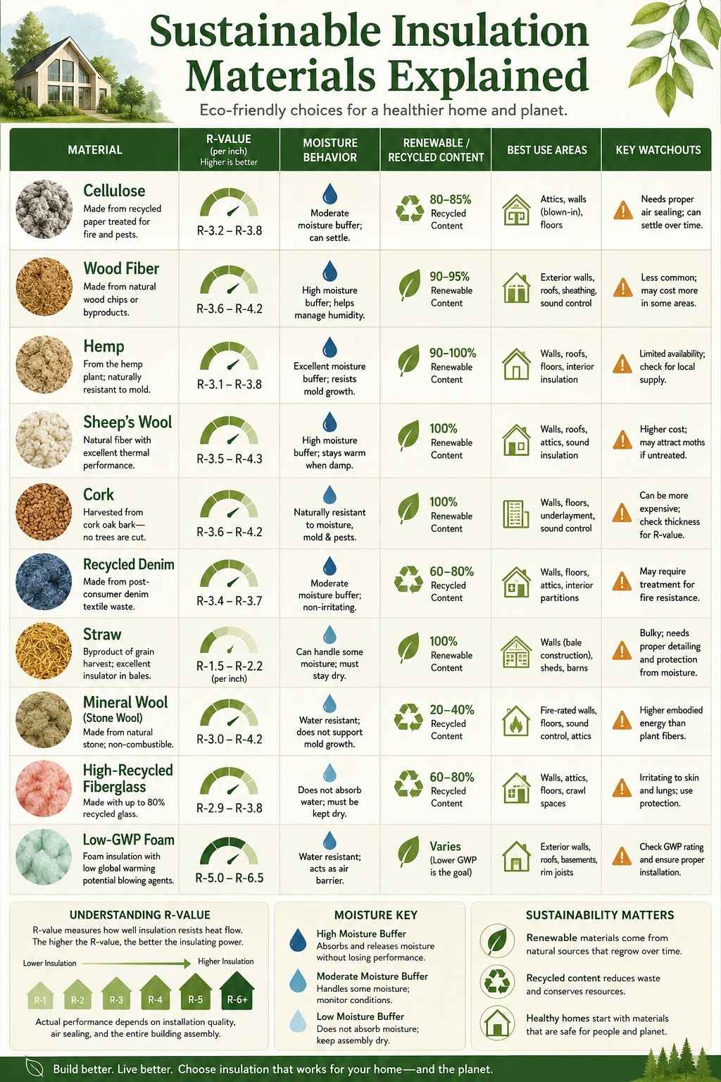 sustainable insulation materials explained