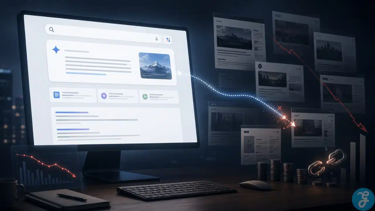 Zero-click search economics