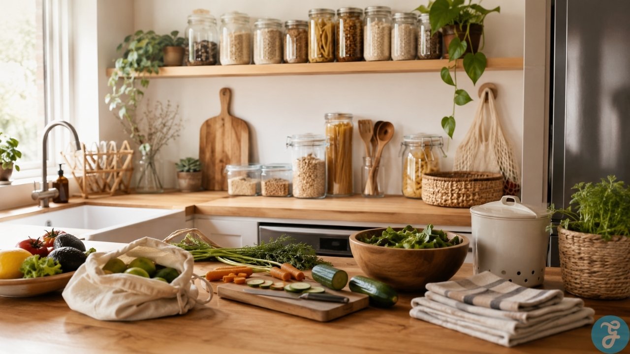 Zero waste kitchen setup