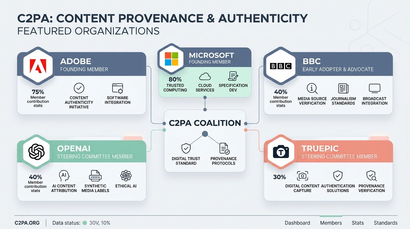 Collaboration with Adobe, Microsoft, and other industry leaders