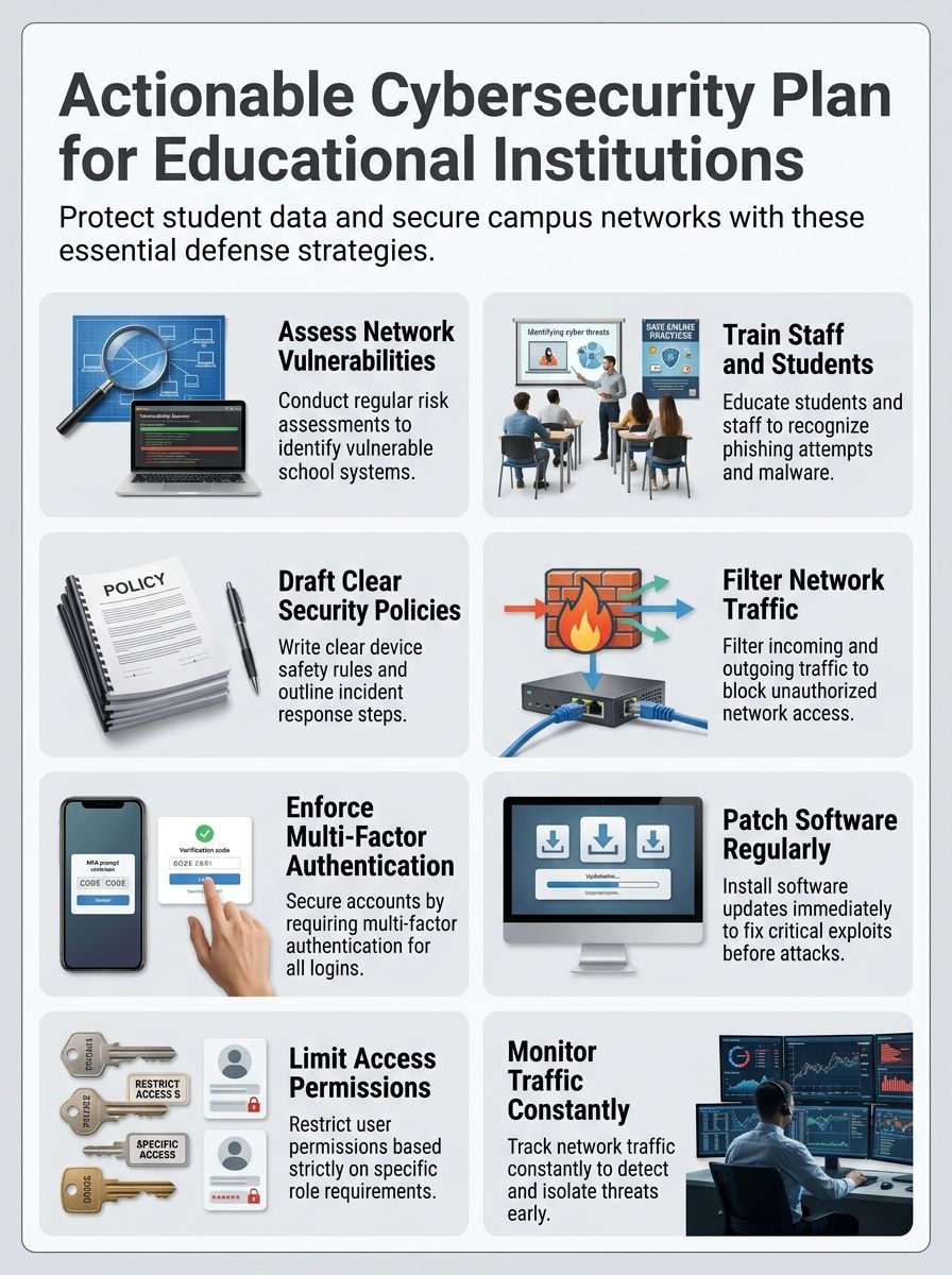 Common Cybersecurity Threats in Schools and Colleges