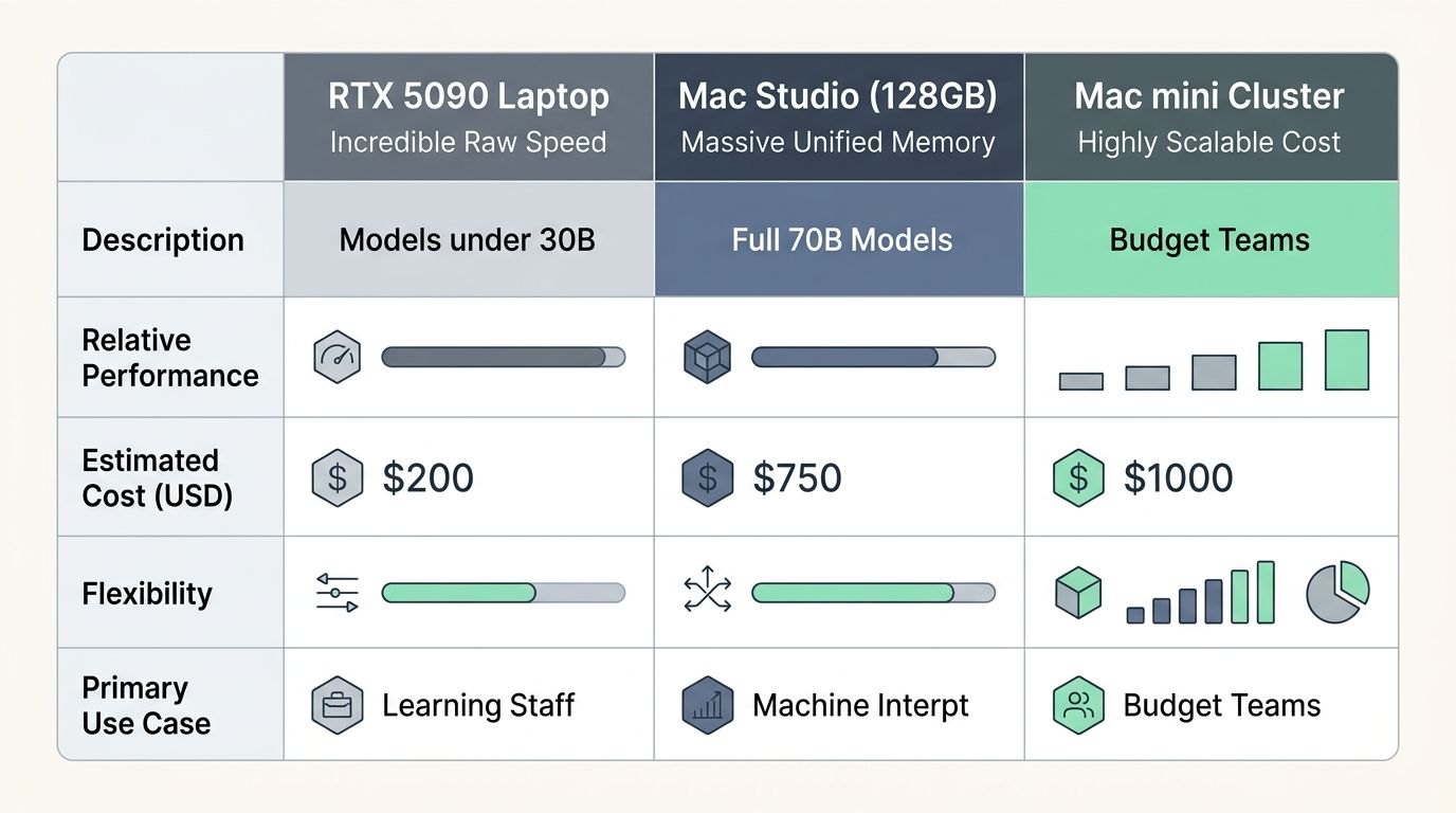Cost-Efficient Alternative Mac mini Cluster