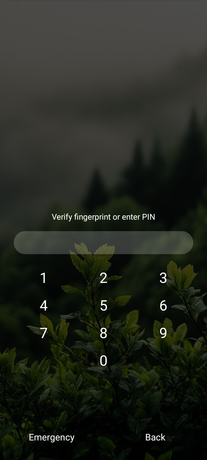 My Device passkey- PIN