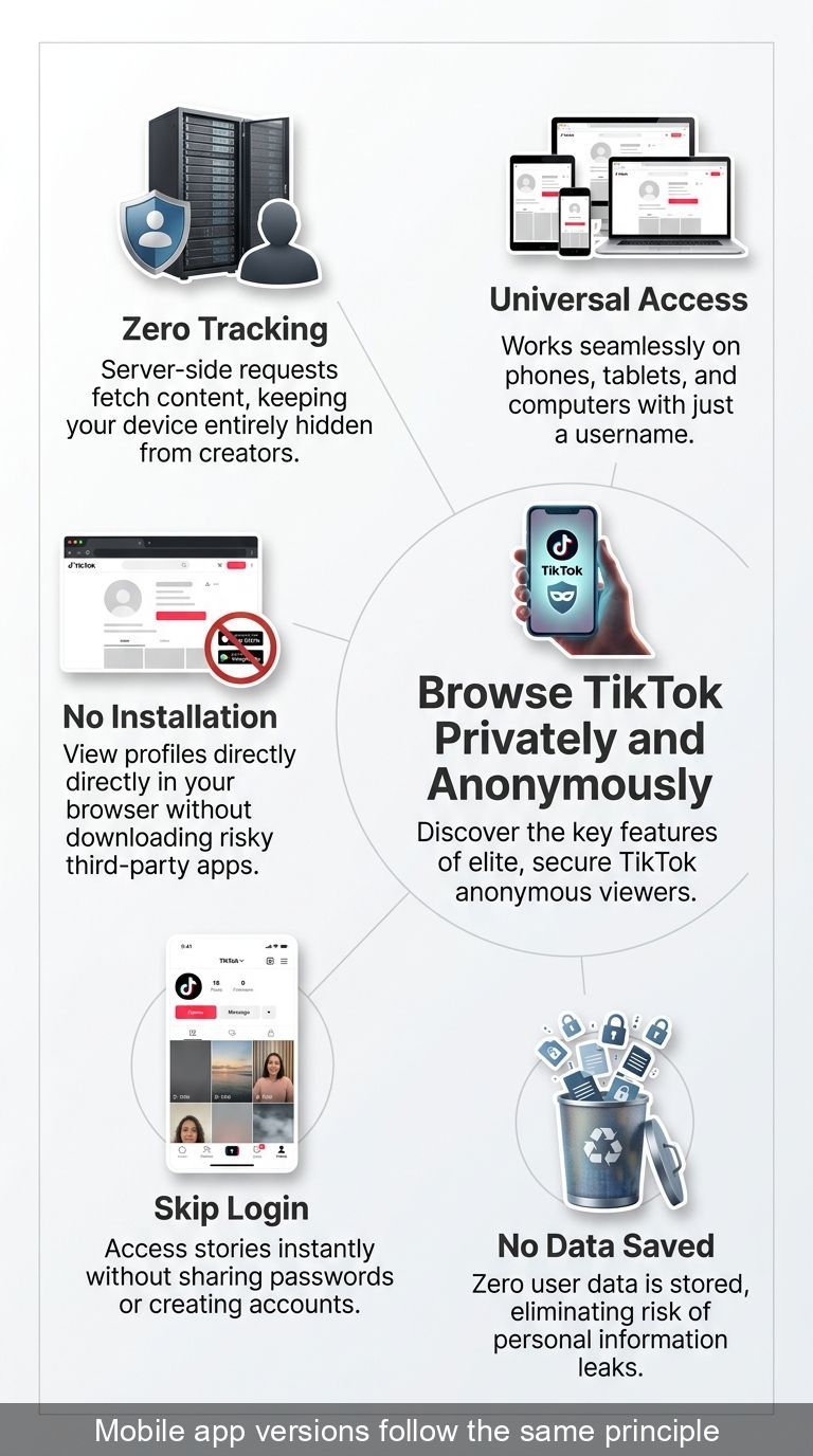 Features of the Best TikTok Anonymous Story Viewers