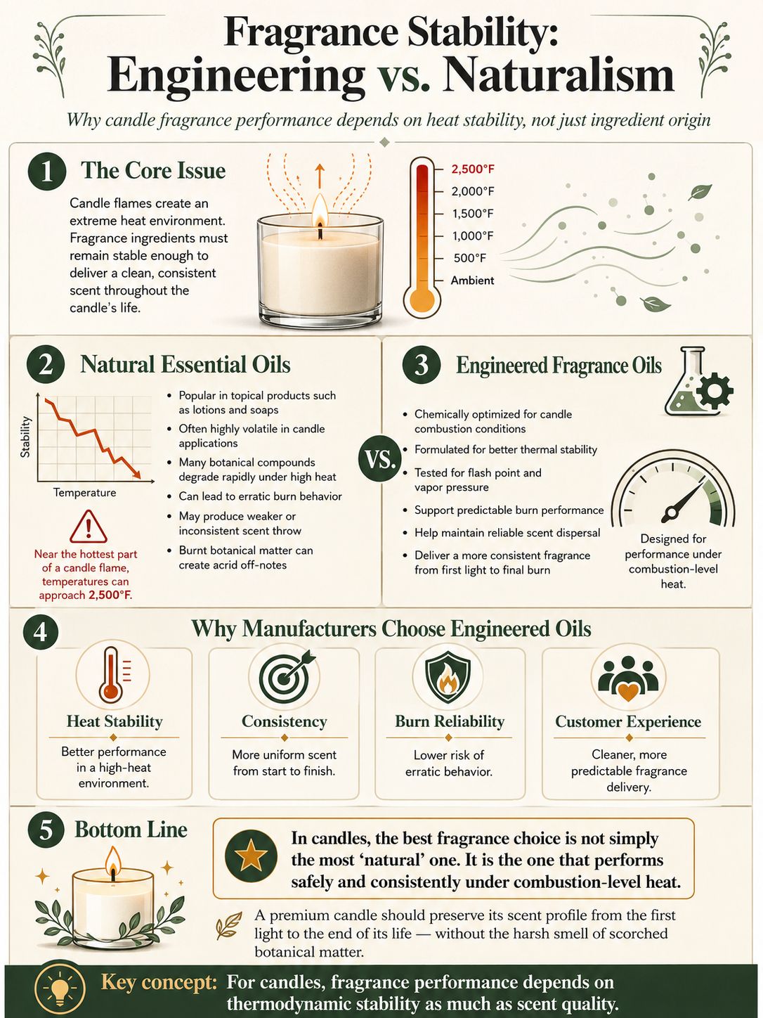 Fragrance Stability: Engineering vs. Naturalism