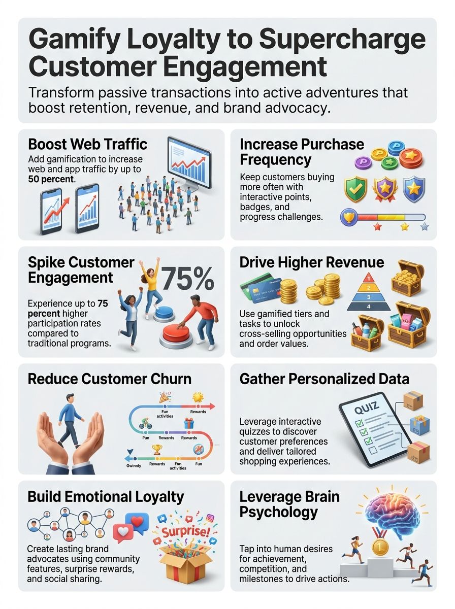 Gamified Loyalty Programs to Increase Customer Engagement