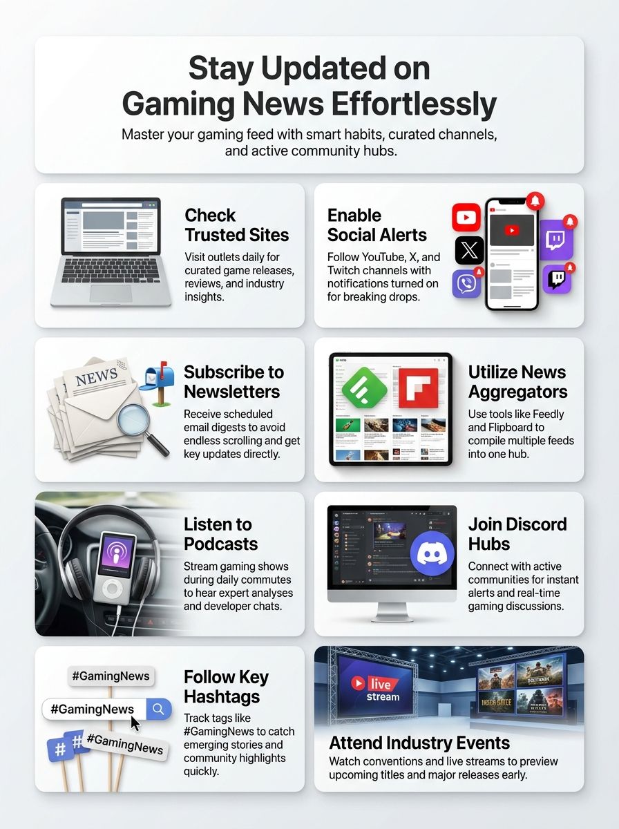 How to Stay Updated on Gaming News