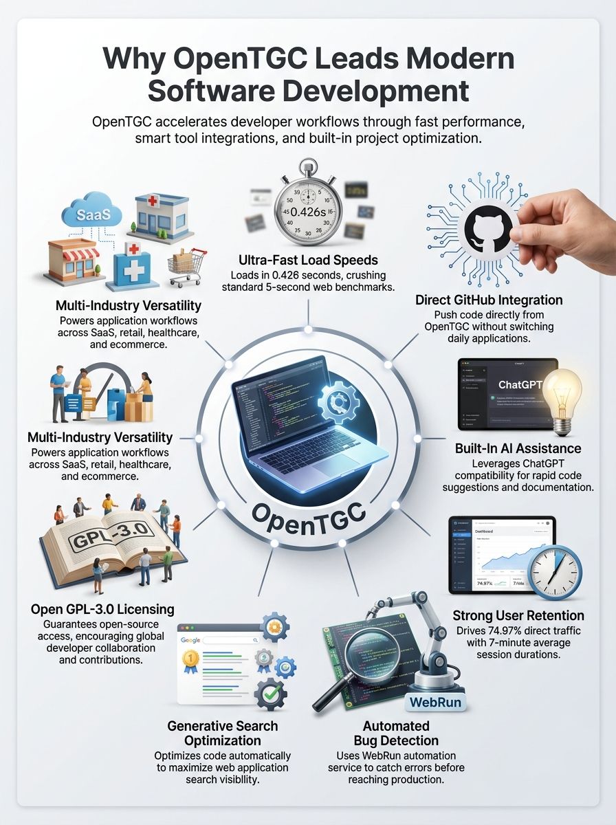 Key features of OpenTGC