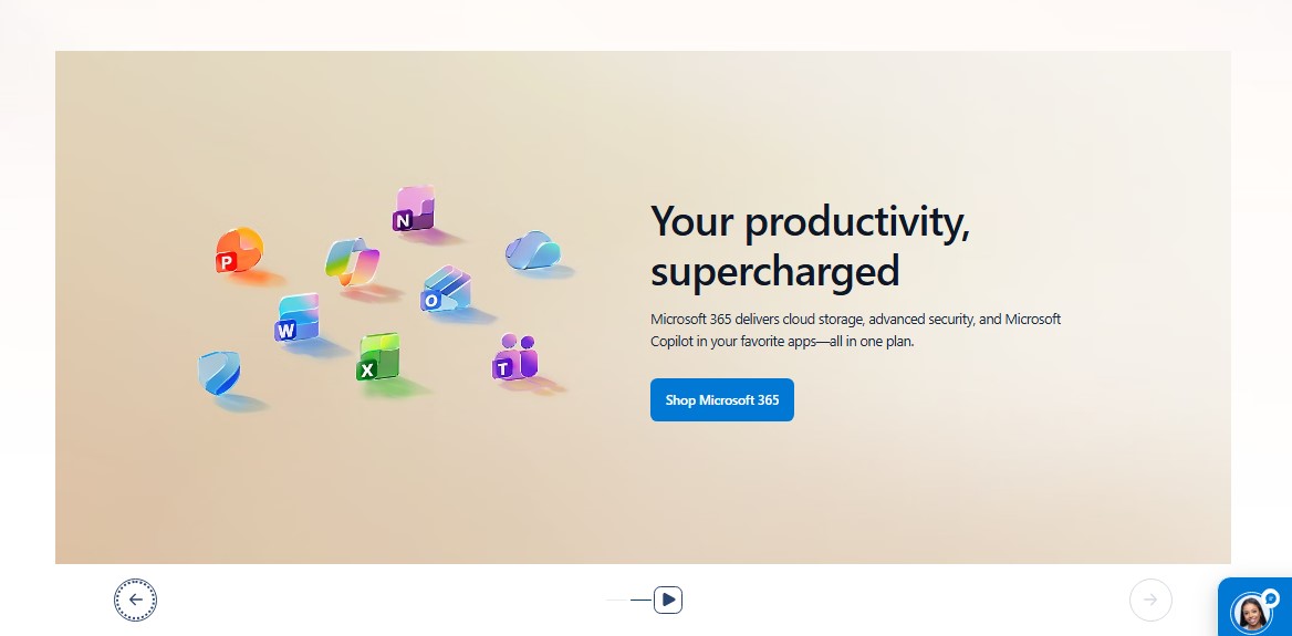 Microsoft productivity apps