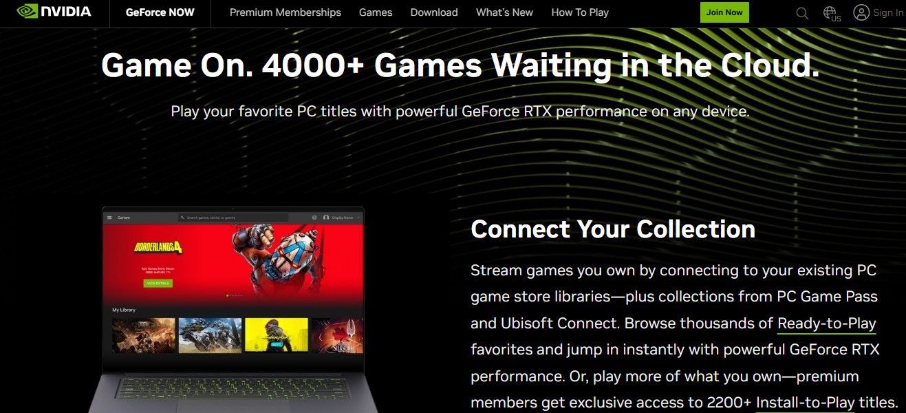 Nvidia manages cloud gaming geforce