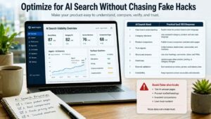 Optimize for AI Search Without Chasing Fake Hacks