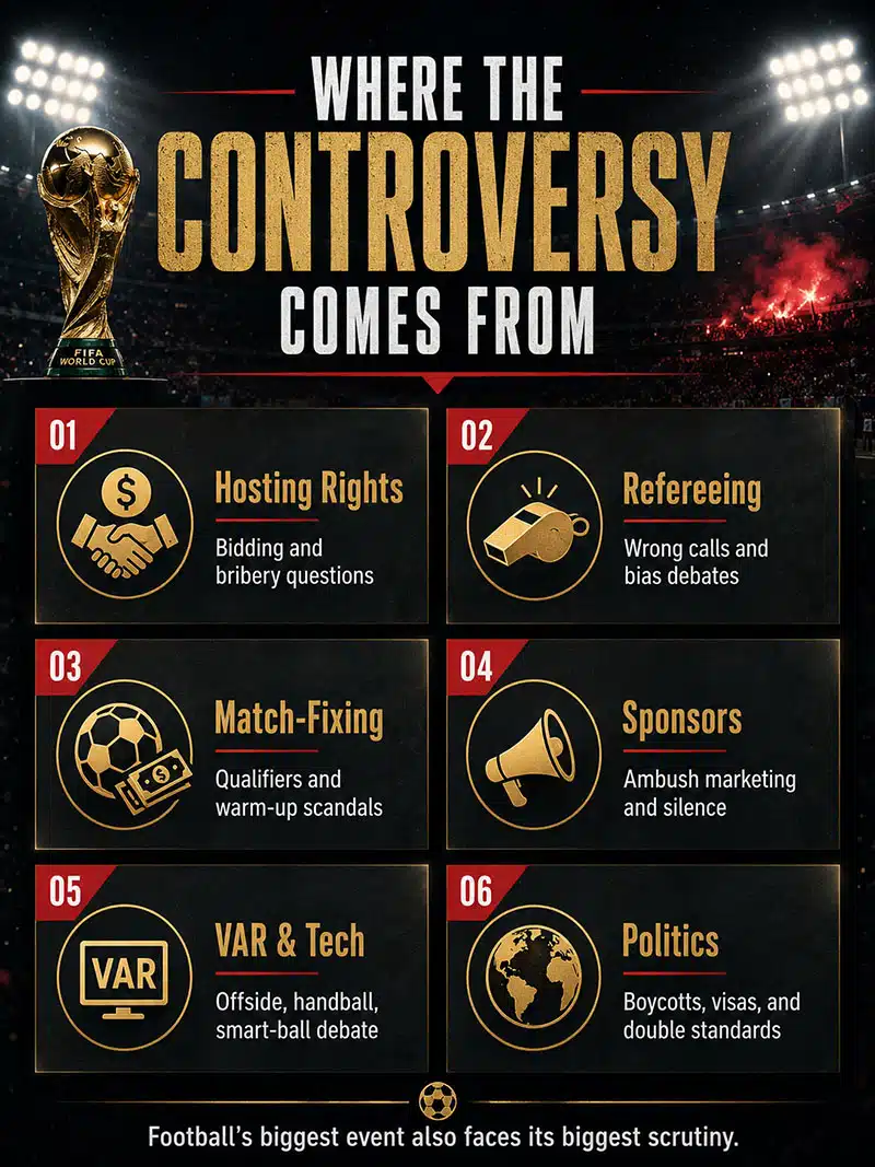 Roots of FIFA World Cup Controversies