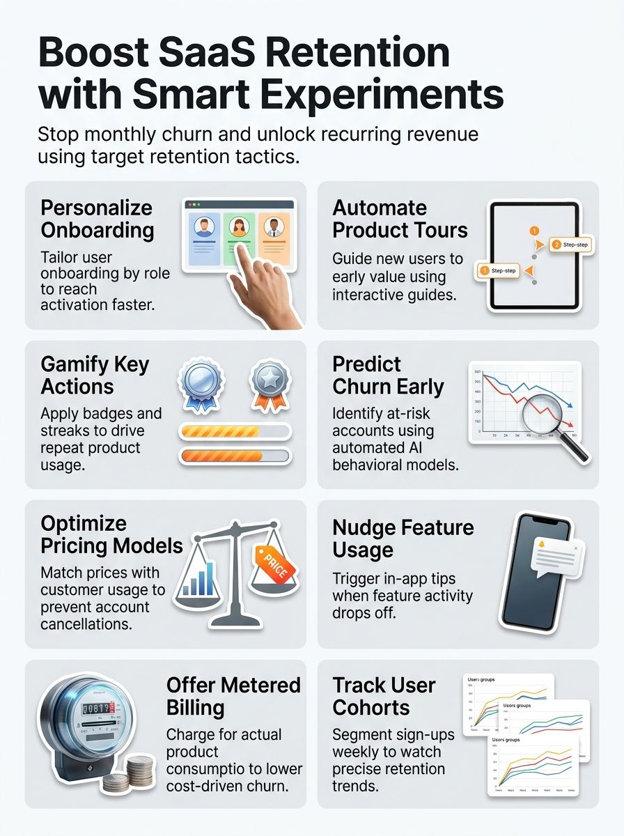 SaaS Retention Experiments For Mature Products