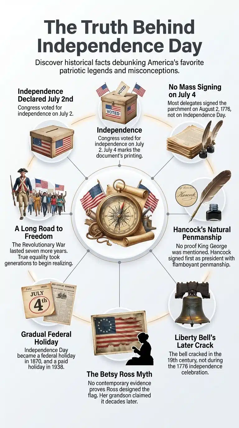 Seven Fourth of July Myths Explained