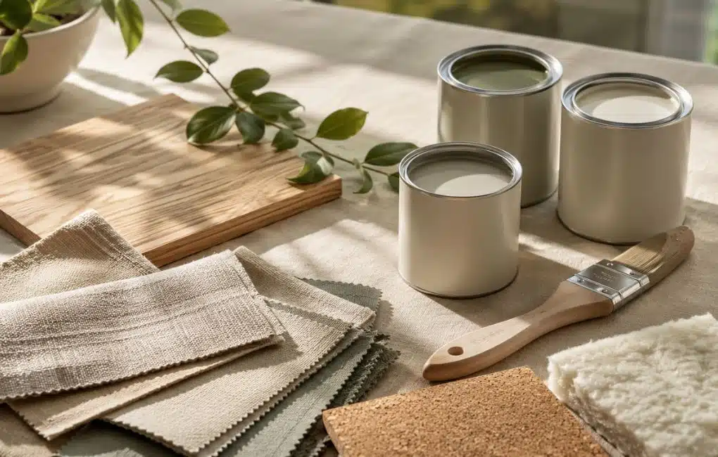 Sustainable Home Setup eco-friendly paint