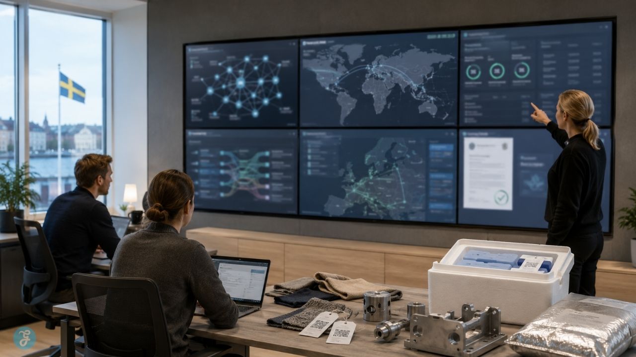Swedish supply chain traceability platforms