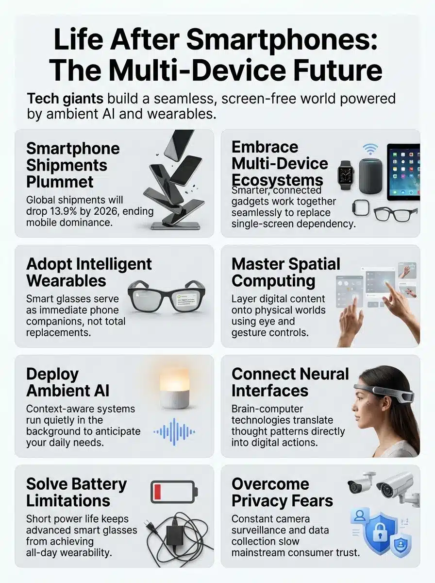 Tech Giants Envision Future Beyond Smartphones-The Shift to a Post-Smartphone Era