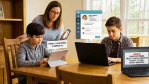 The Account Problem at Ages 11-13