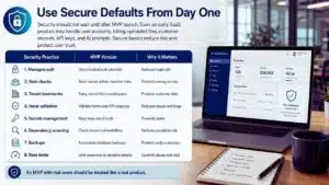Use Secure Defaults From Day One