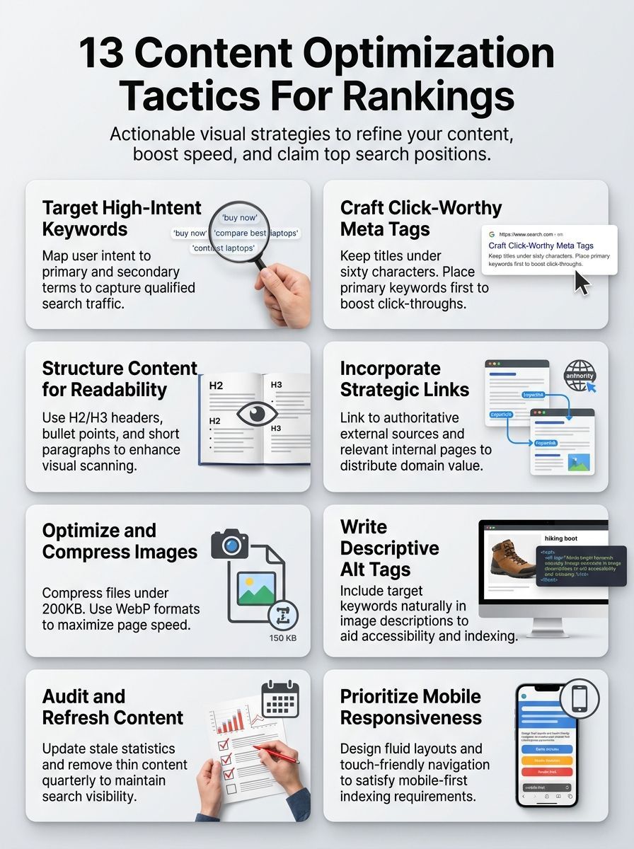 Why 13 Content Optimization Tactics For Rankings Matter