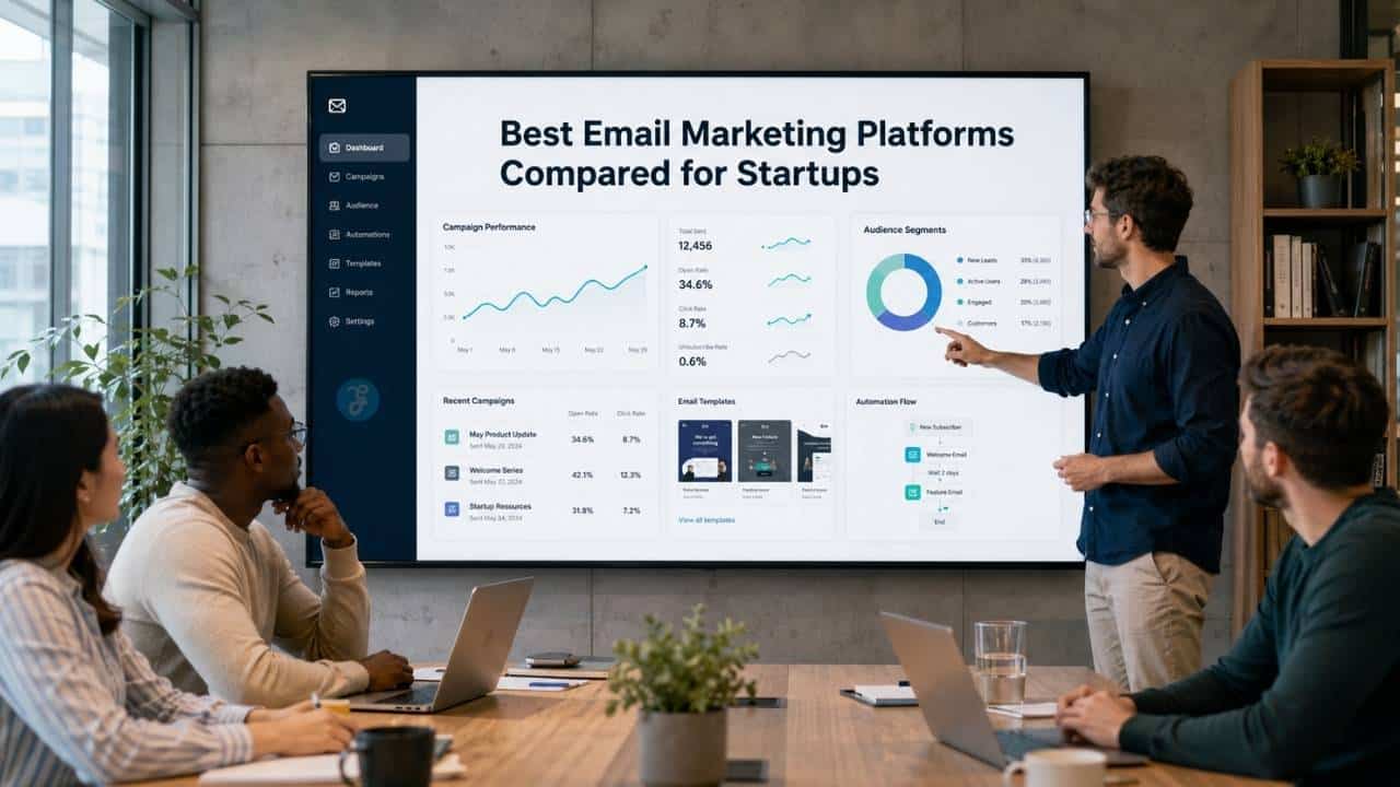 7 Best Email Marketing Platforms Compared for Startup Growth