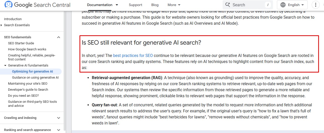 google's latest update on geo