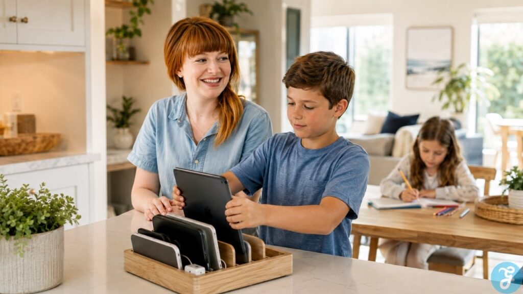holiday screen time limits for kids
