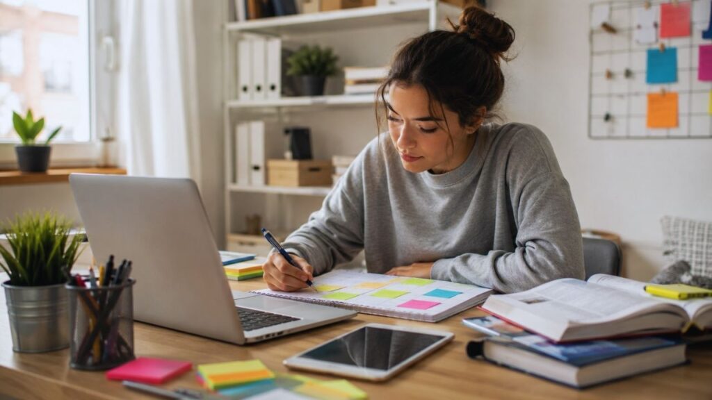 how to build a study schedule