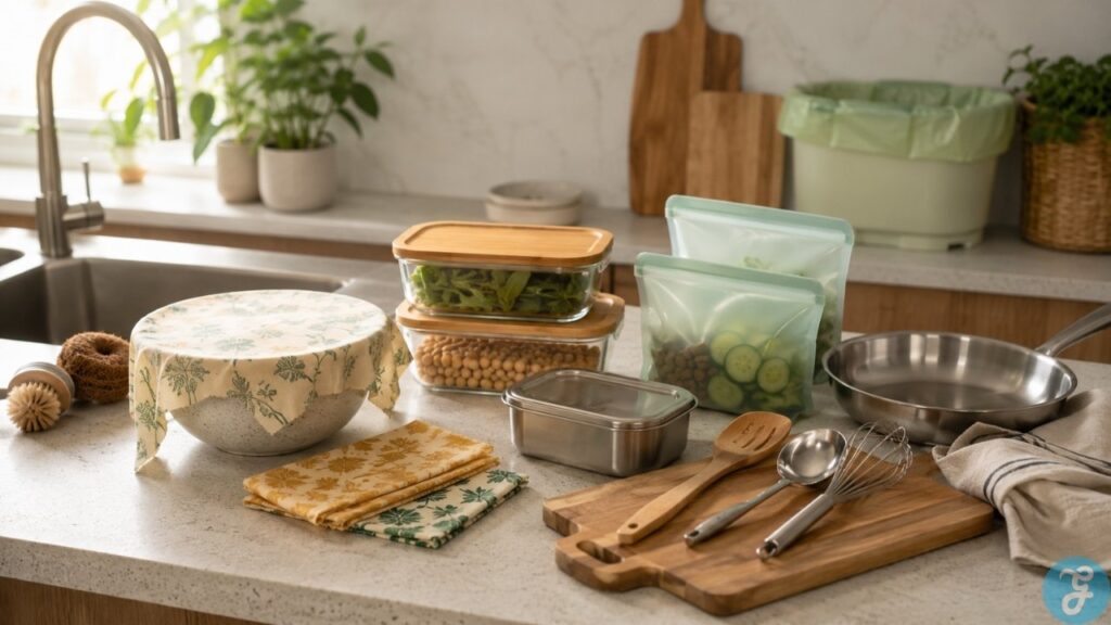 plastic-free kitchen swaps