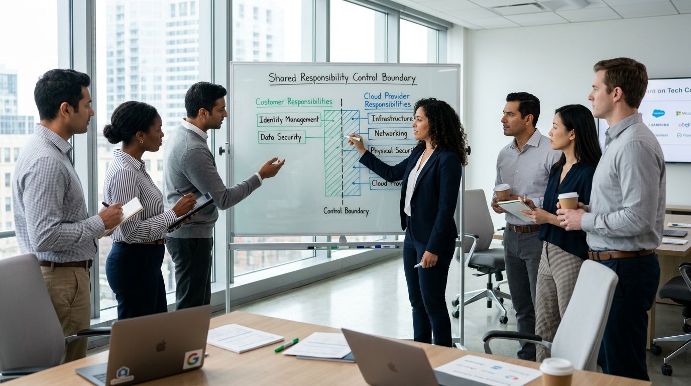 team discussion about Greater data privacy and compliance