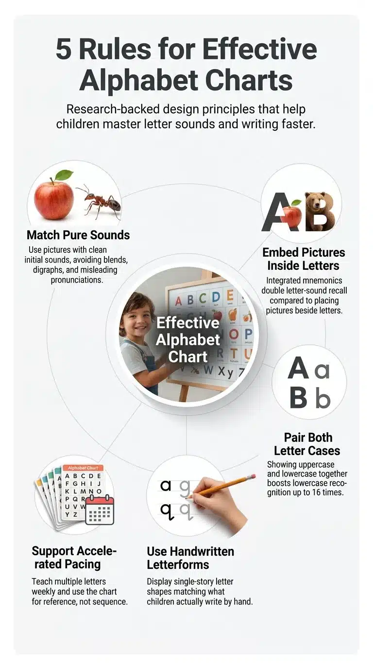 5 Rules for Effective Alphabet Charts
