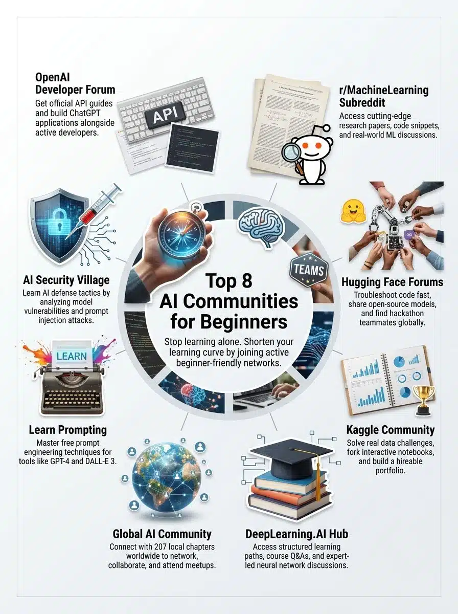 AI Communities for Beginners to Jumpstart Your Learning Journey