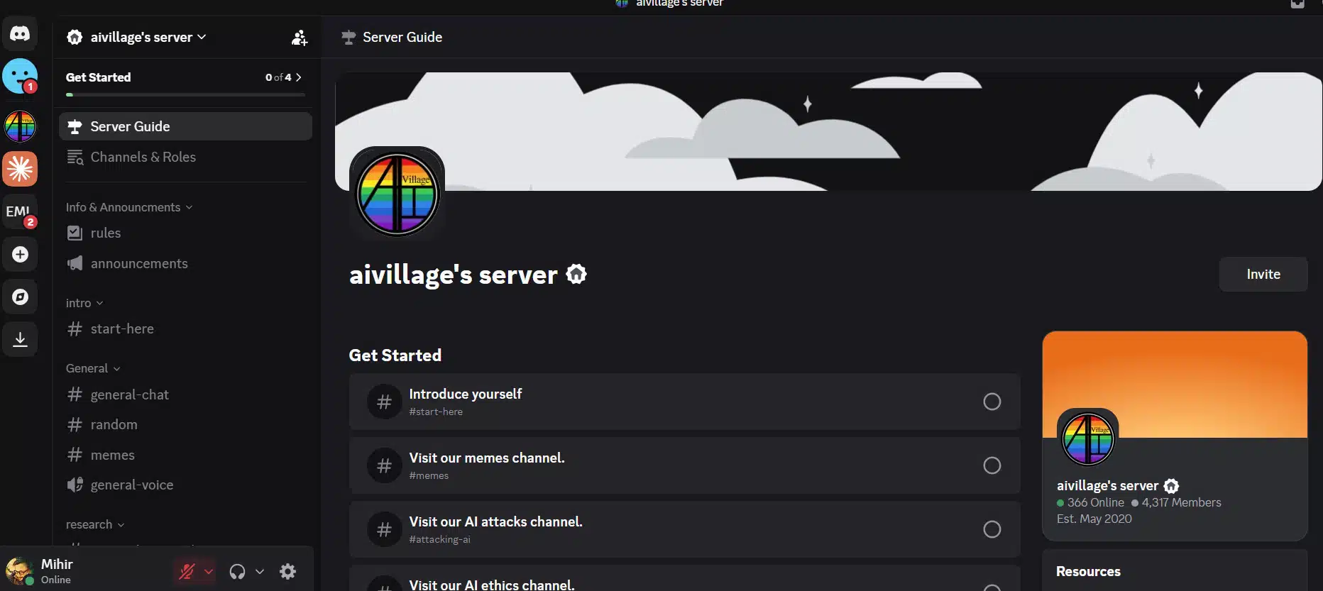 AI Village Discord Community