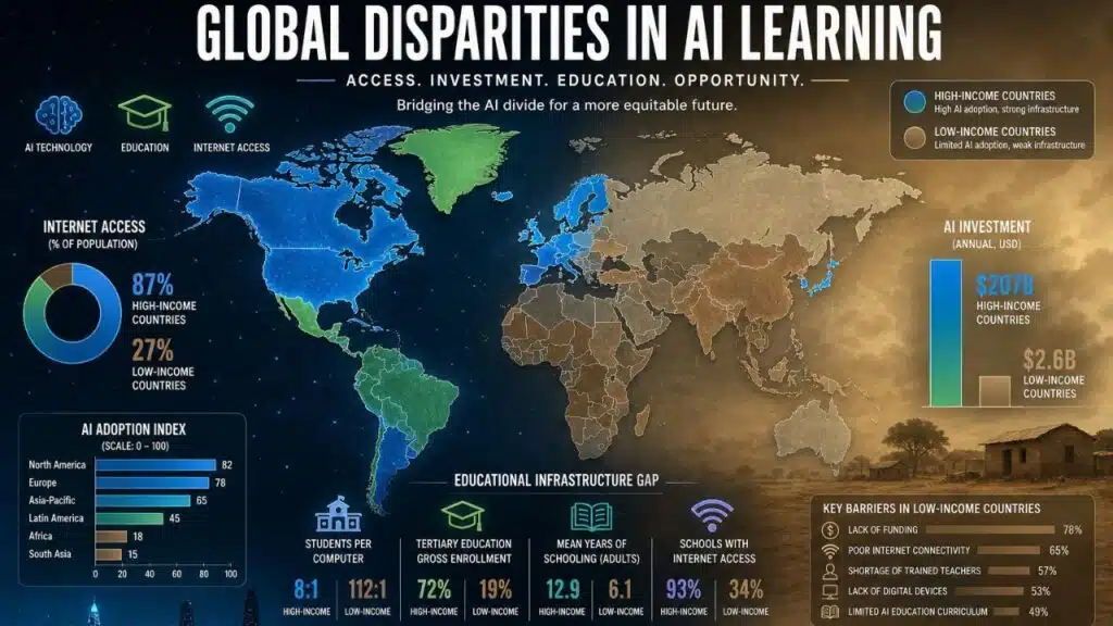 Global Disparities in AI Learning
