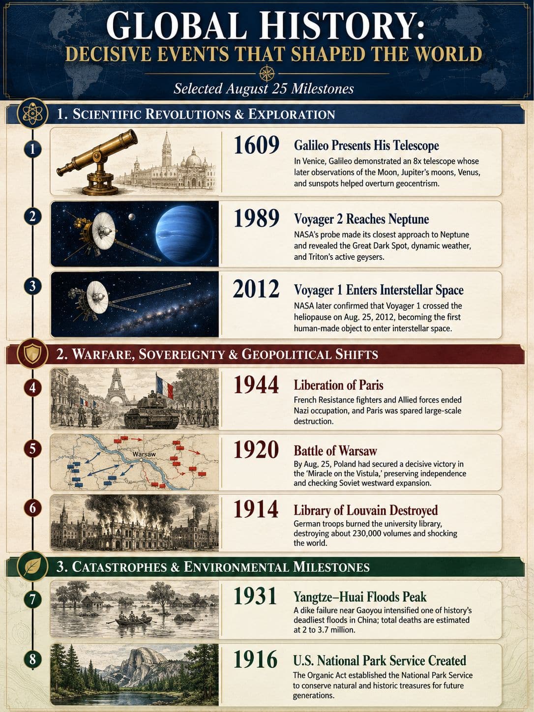 Global History: Decisive Events That Shaped the World