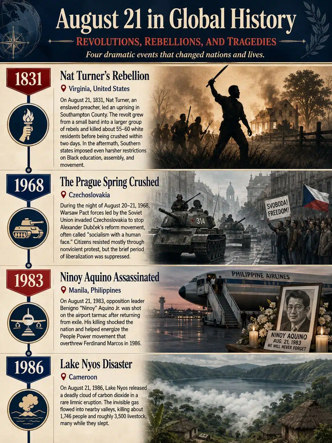 Global History: Revolutions, Rebellions, and Tragedies