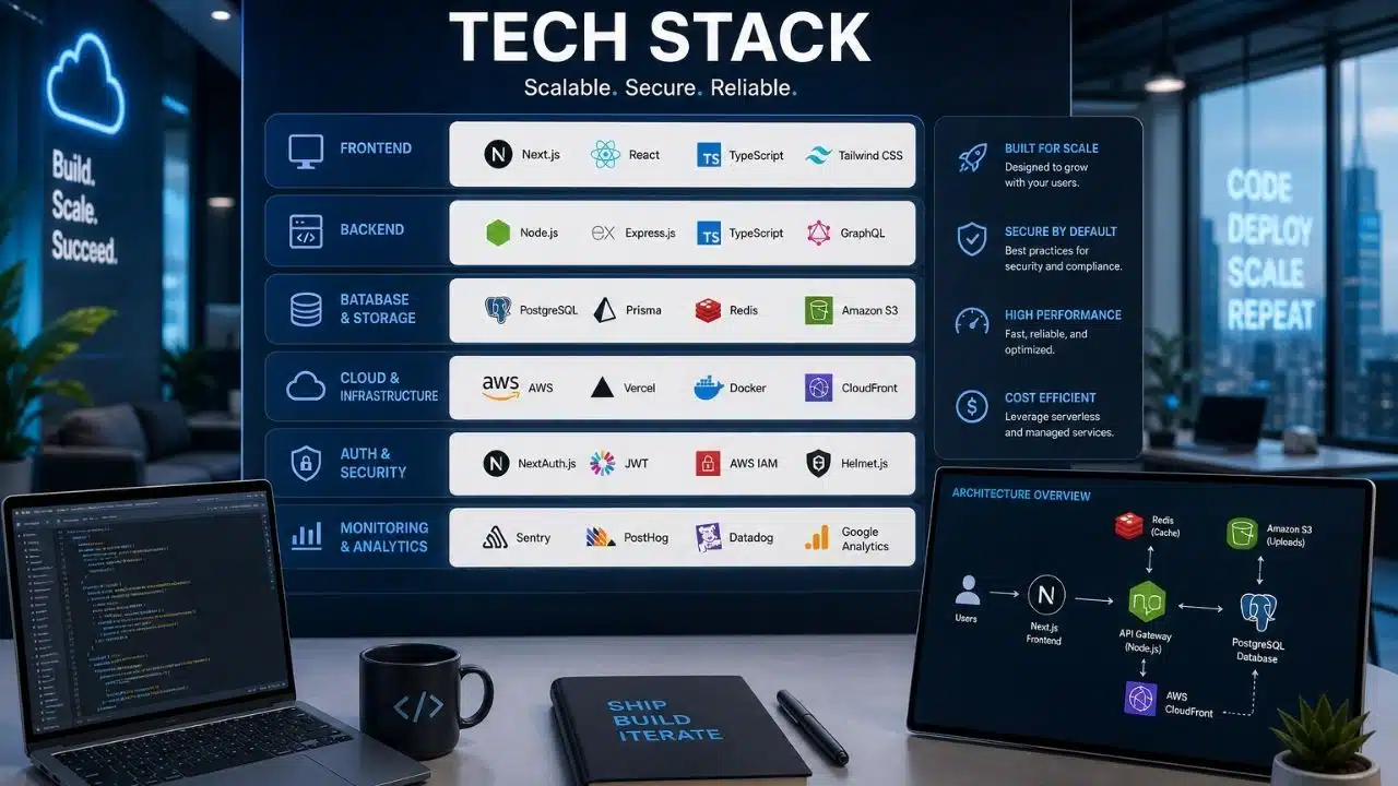 How to Choose a Tech Stack for a SaaS Startup